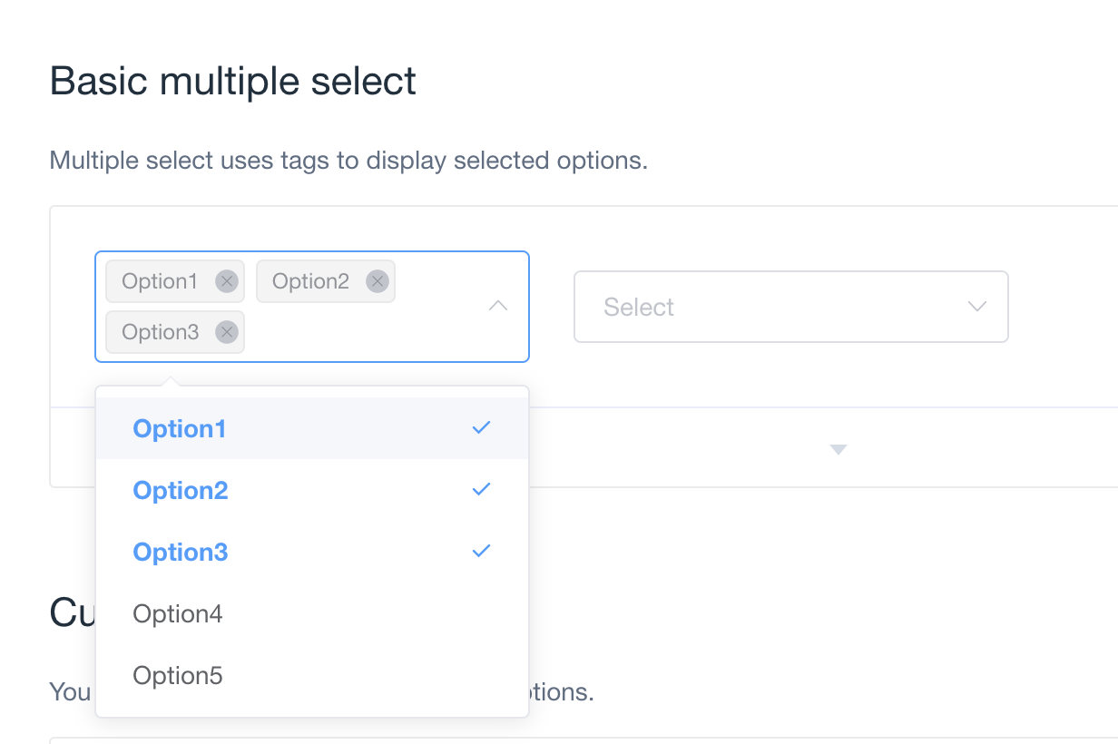 Select support multiple and disable some options · Issue #3263 · chakra ...