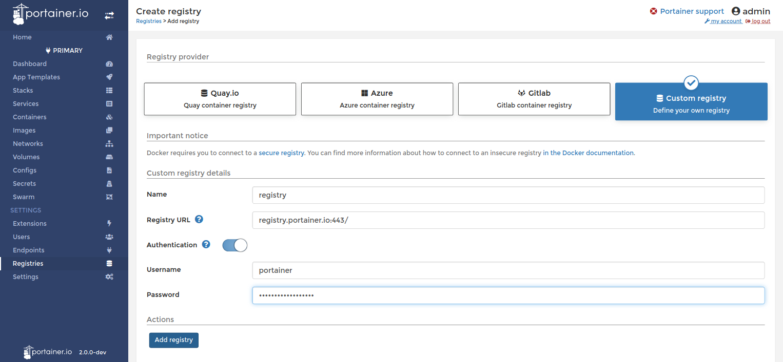 Prevent adding a trailing slash in a registry url issue 3965