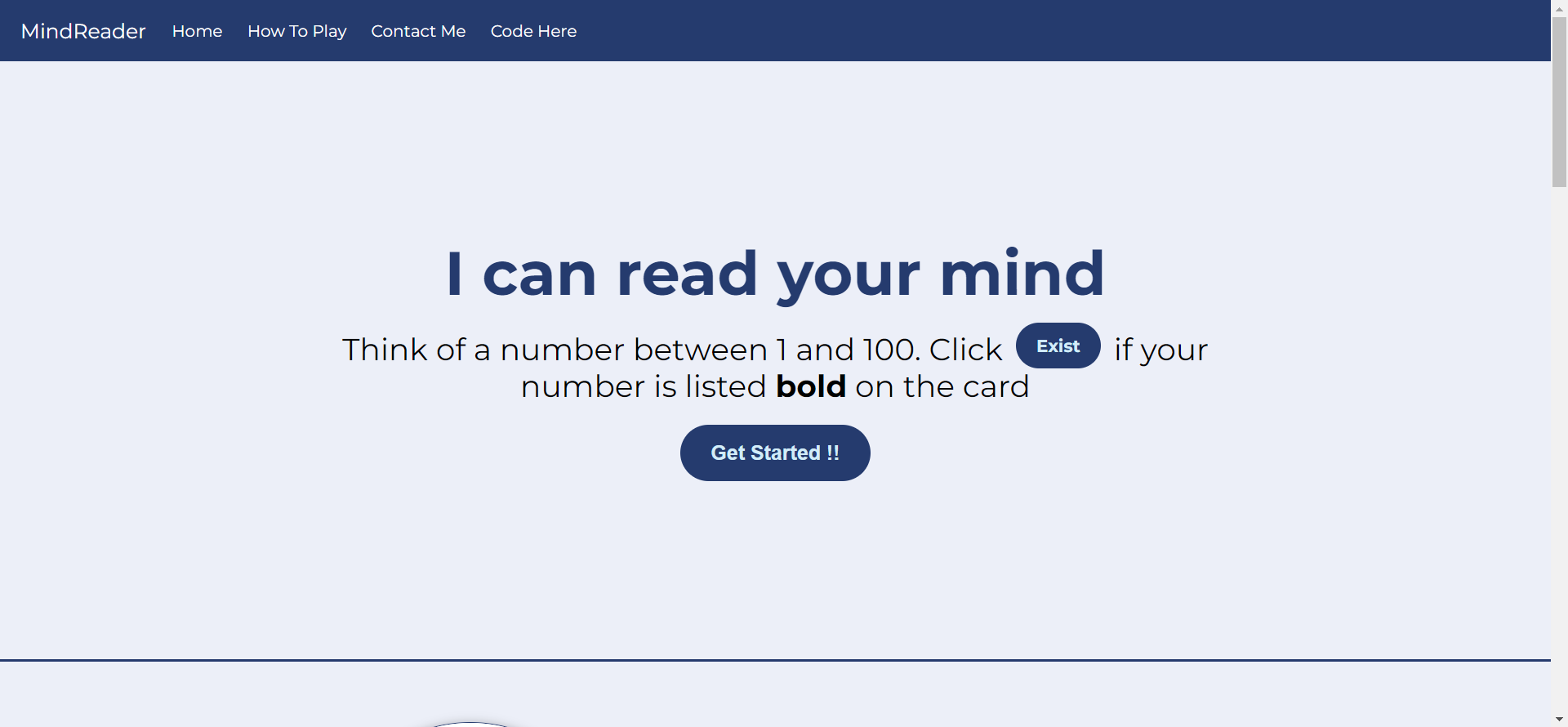 GitHub - FrederickAurelio/MindReader-JavaScript-Project: This is my ...