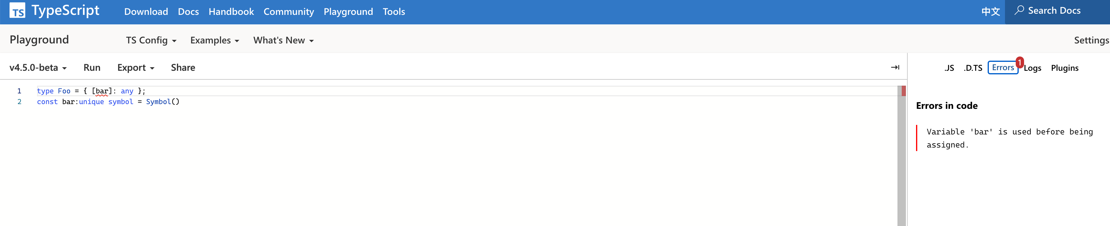 'used before being assigned' error inside a type alias · Issue #46425 ...