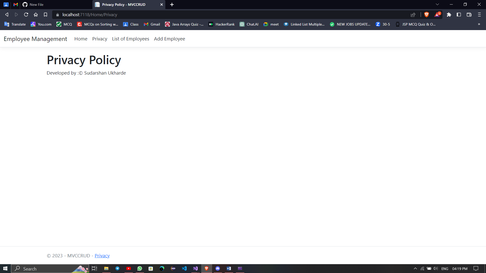 GitHub - Sud3206/DotNetMiniProject · GitHub