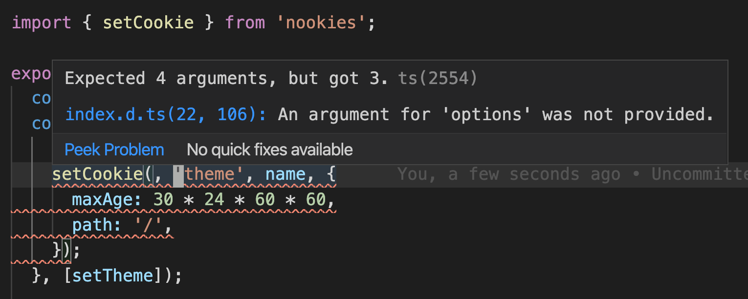 Allow to create cookie without providing ctx for client-side · Issue ...