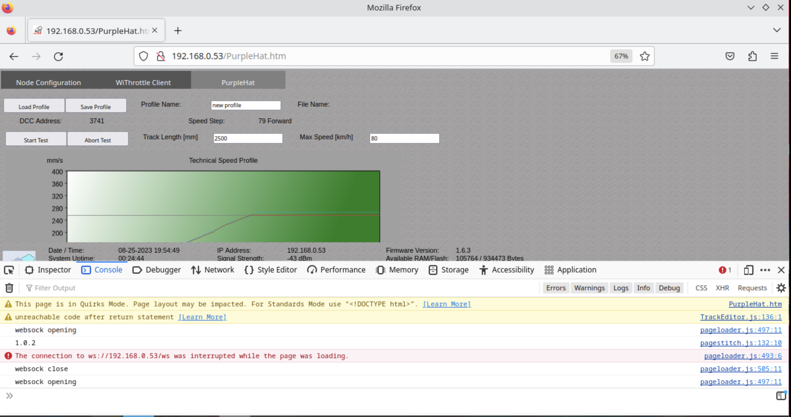 Websocket connection issue when using PurpleHat · Issue #47 ...