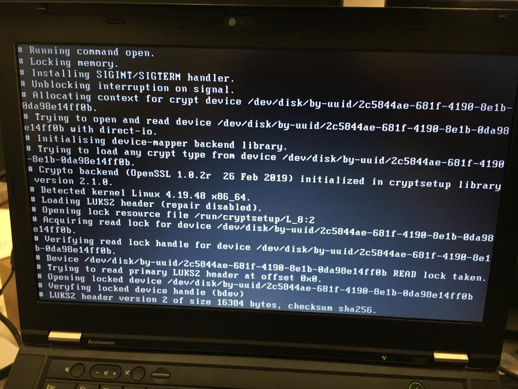Enable initrd modules required by cryptsetup --kernel-crypto · Issue #42163  · NixOS/nixpkgs