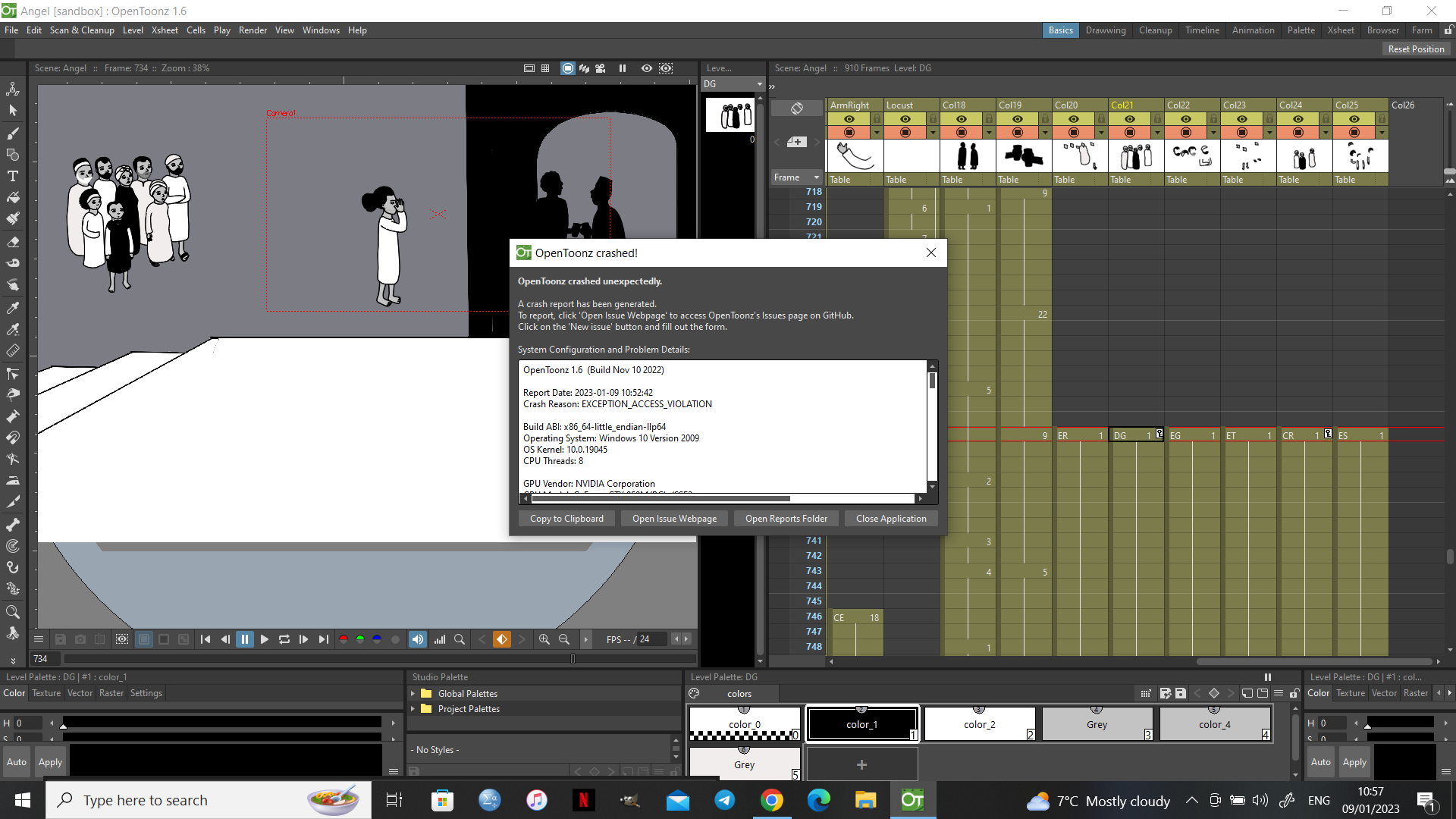 Crash Upon Loading Vector Project Issue 4699 Opentoonz opentoonz 