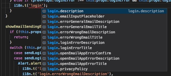 Autocomplete messed up after dot in strings · Issue #53962 · microsoft ...