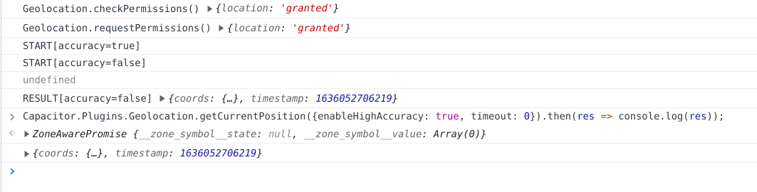 Geolocation.getCurrentPosition never resolve on some android devices ...