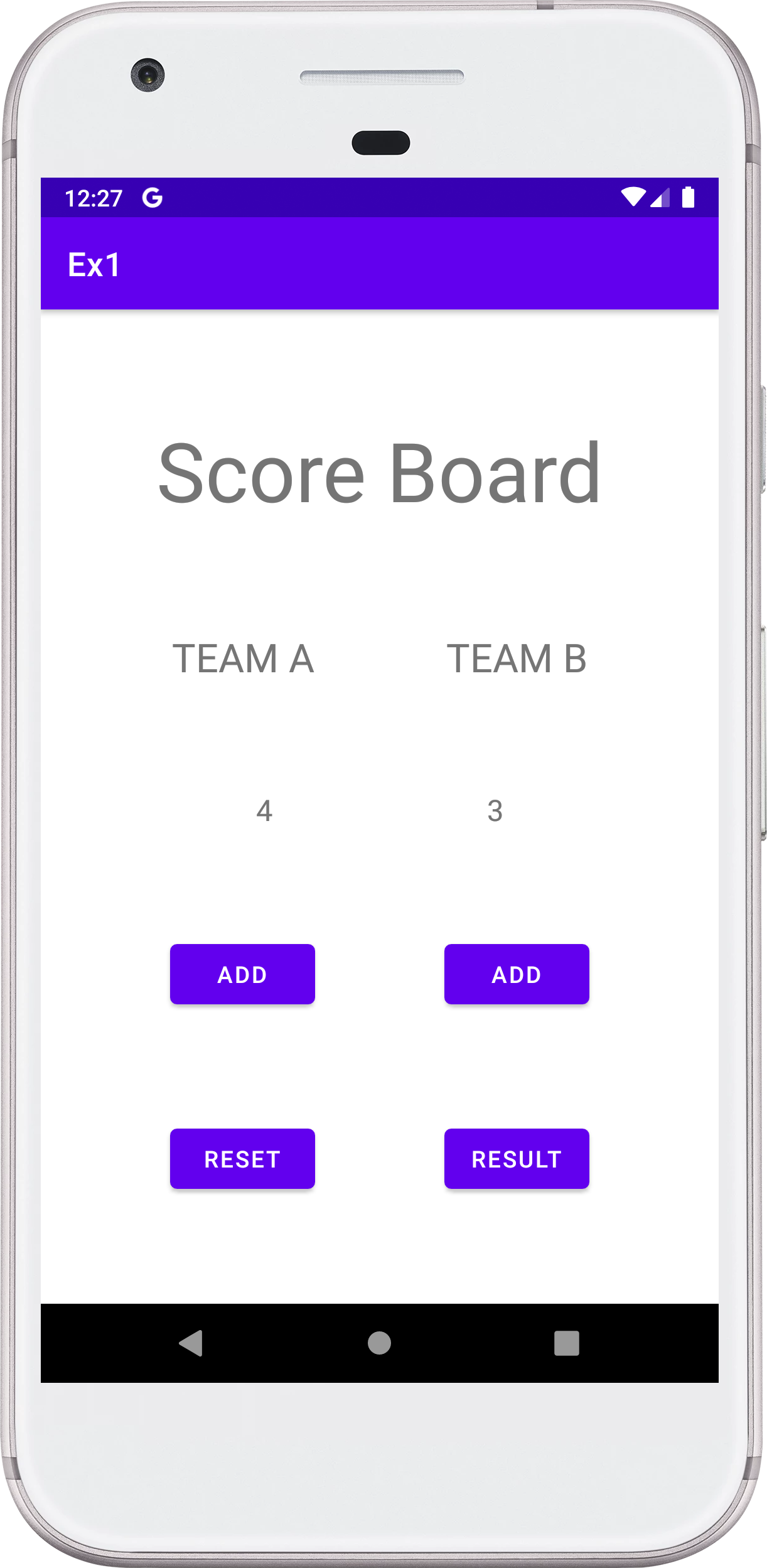 GitHub - sniwas/7-Score-Board: This project uses Intent to pass the ...