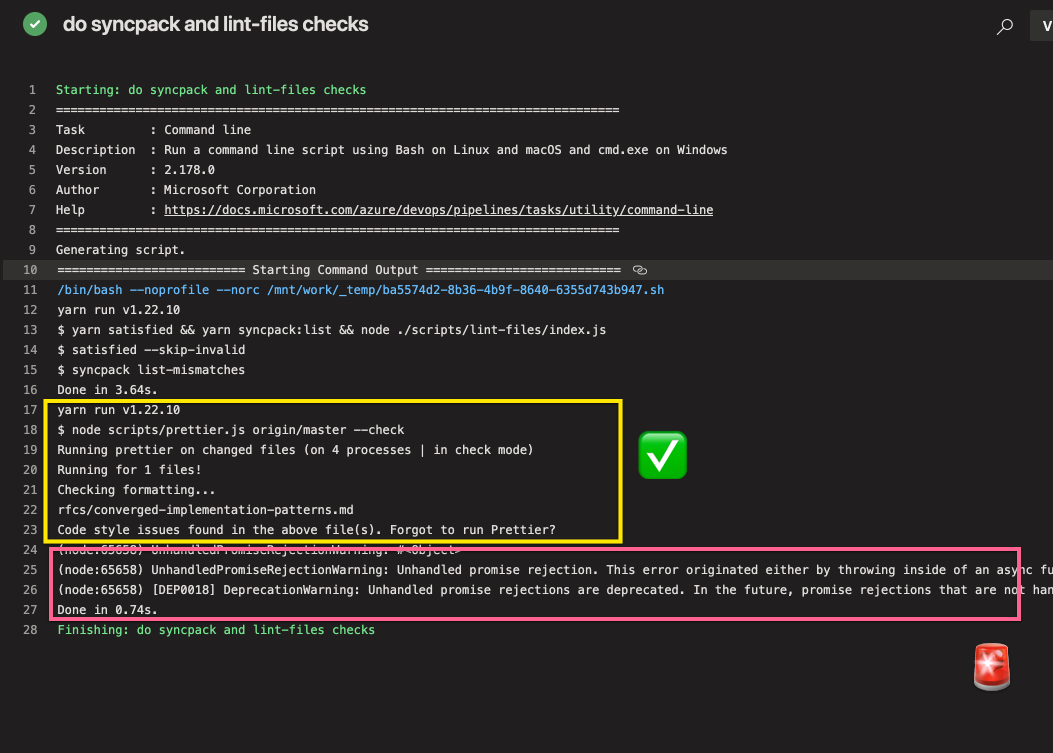 CI: should run Prettier to detect formatting issues · Issue #14632 ...