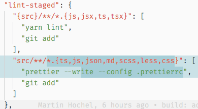 [question] .prettierignore syntax? · Issue #2964 · prettier/prettier ...
