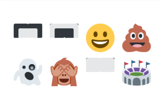 Square emojis are being cut off in the half · Issue #1132 · diegomura ...