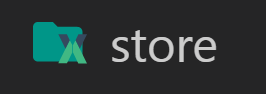 vuex store folder icon