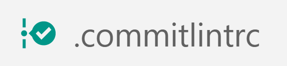 commitlint icon dark background