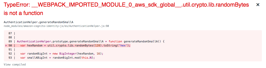 Error on Auth.signIn `util.crypto.lib.randomBytes` is not a function ...