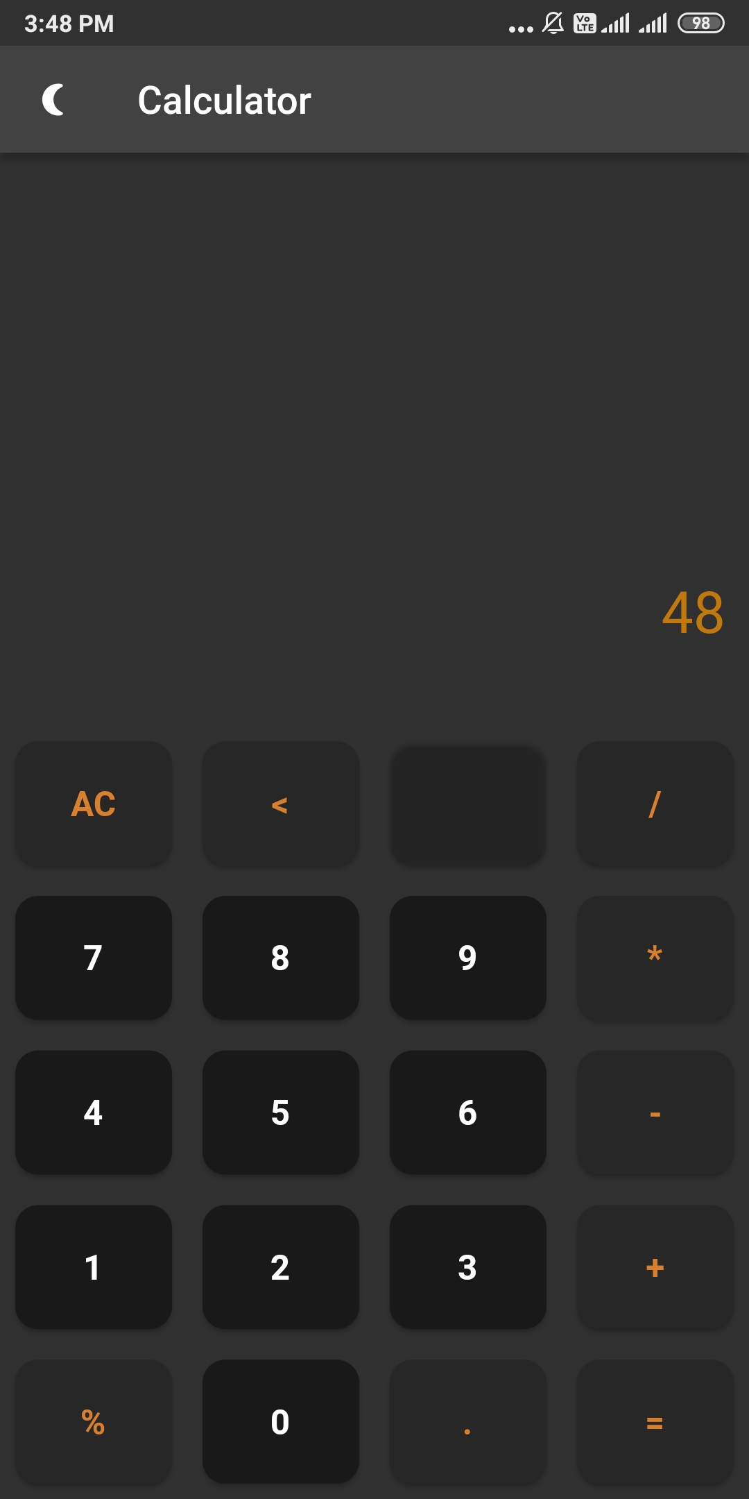 GitHub Sandeepcoderapp/FlutterCalculator