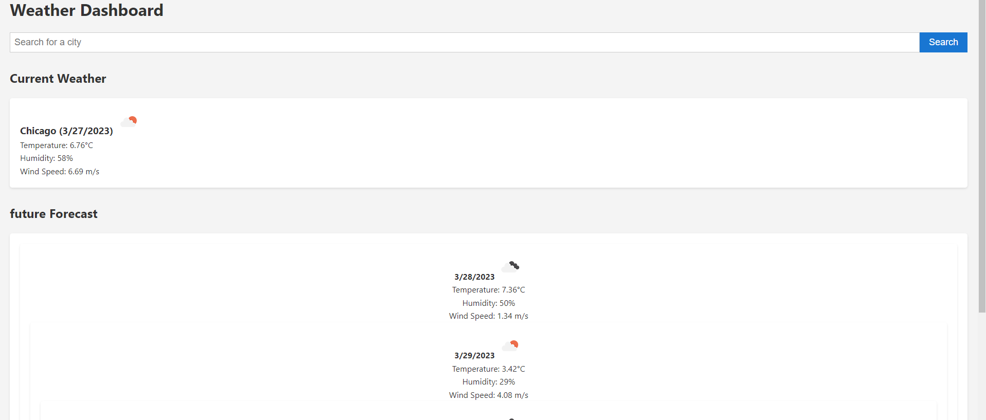 GitHub Joseseg/SunnySideWeatherDashboard