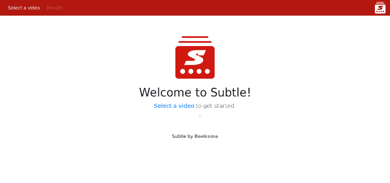 GitHub - beeksma/subtle: Subtle - A light-weight web-based subtitle ...