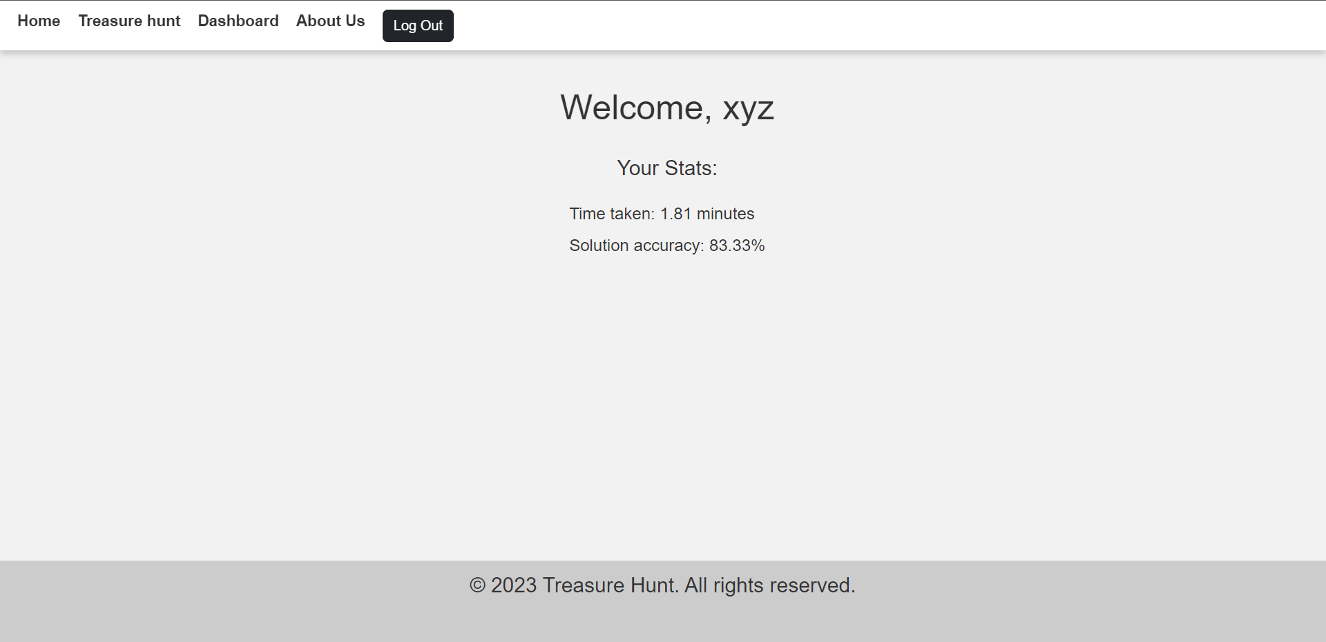 GitHub - DhruvinThakkar07/Treasure-Hunt