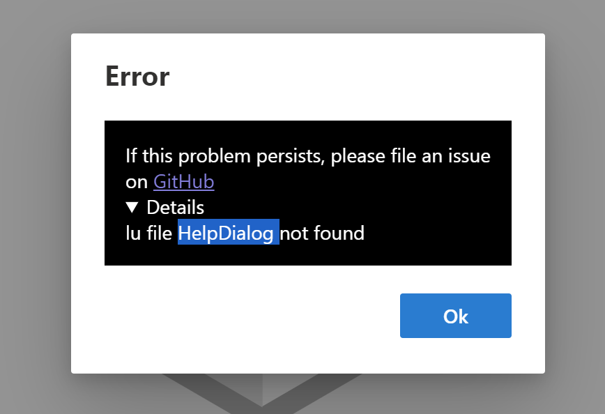 Missing files in HelpAndCancel package · Issue #755 · microsoft ...