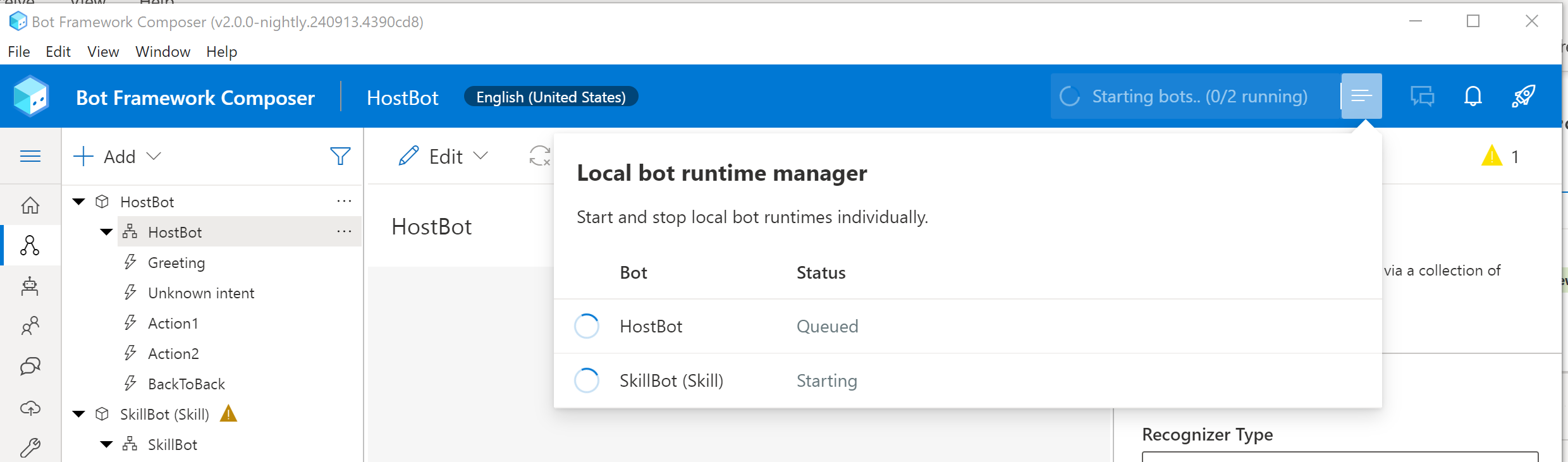 Composer Nightly Build Won T Start Bots Issue 7483 Microsoft Composer Nightly Build Won T Start Bots Issue 7483 Microsoft
