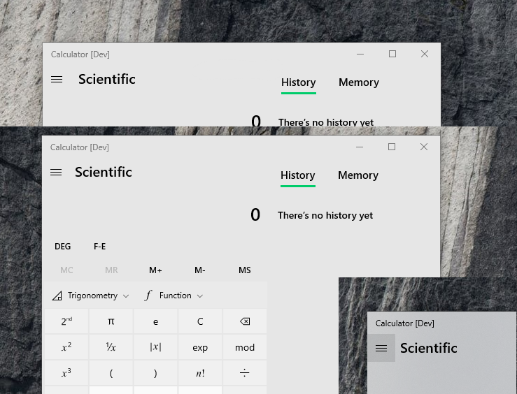 Tweak UI Title and History/Memory panels by rudyhuyn · Pull Request