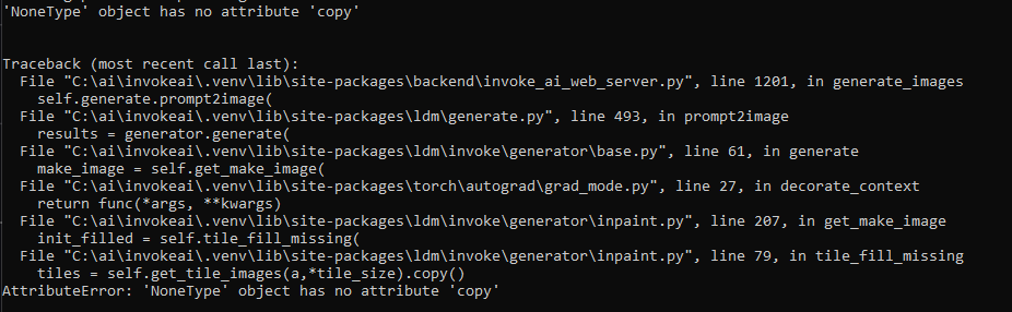 [bug]: Outpainting in tile · Issue #2319 · invoke-ai/InvokeAI · GitHub