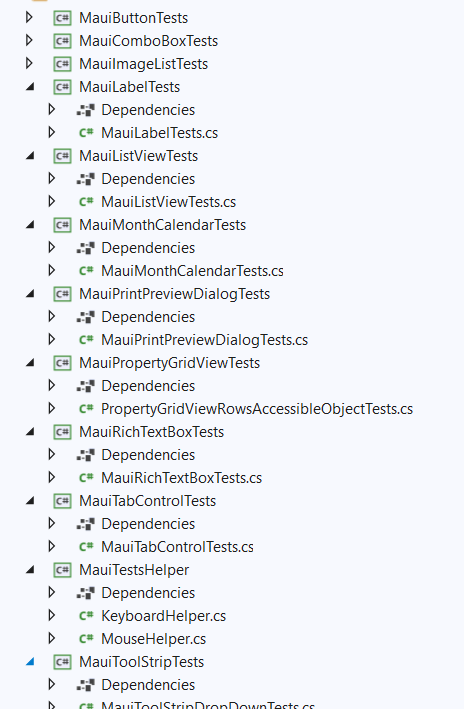 merge some of the projects · Issue #5039 · dotnet/winforms · GitHub