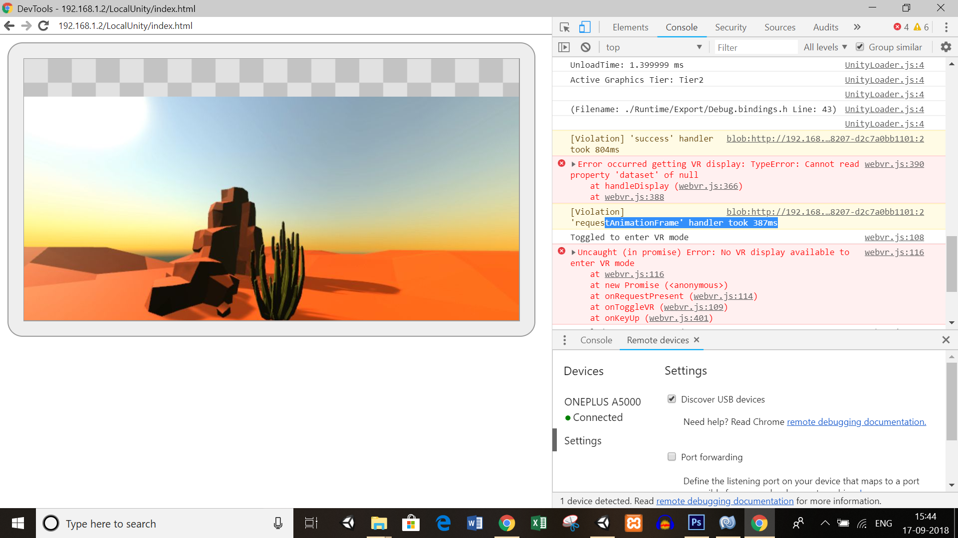 Black Screen on Google Cardboard · Issue 311 · MozillaReality/unity