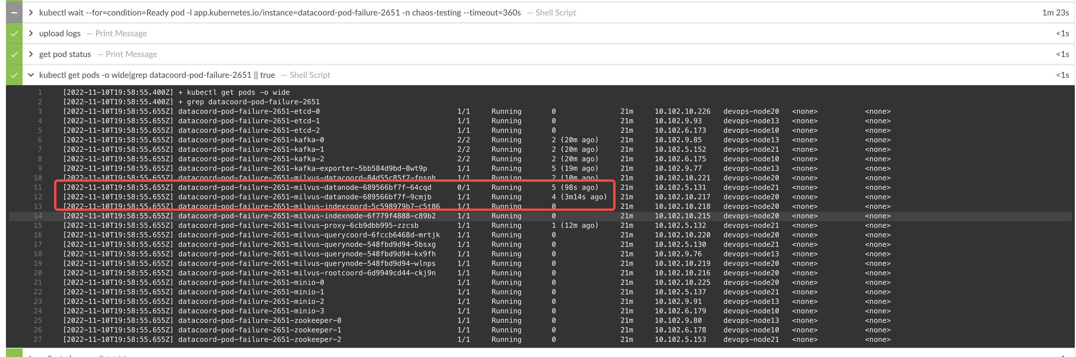 [Bug]: Datanode panic after datacoord pod failure chaos test · Issue ...