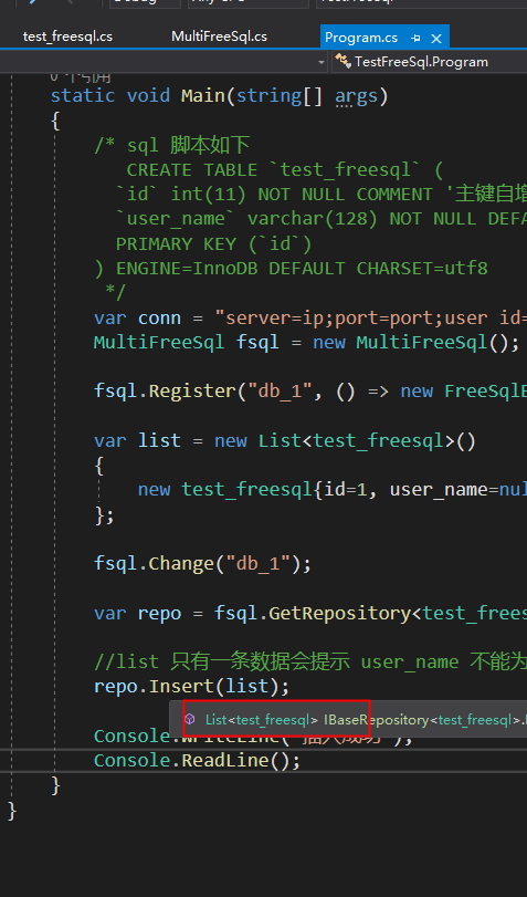 分库分表插件bug · Issue #678 · dotnetcore/FreeSql · GitHub