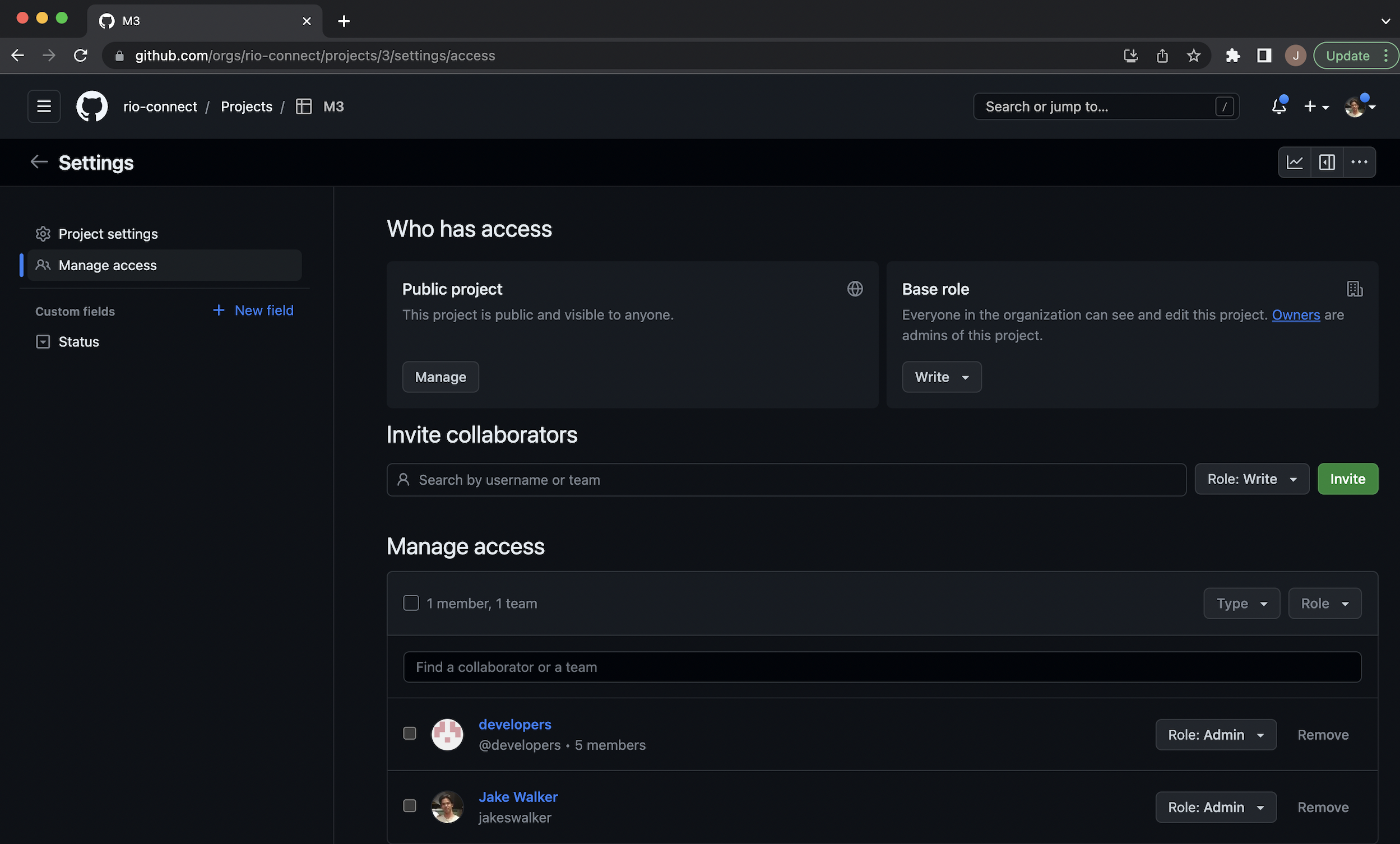 Create a GitHub project board for M3 · Issue #81 · rio-connect/rio ...