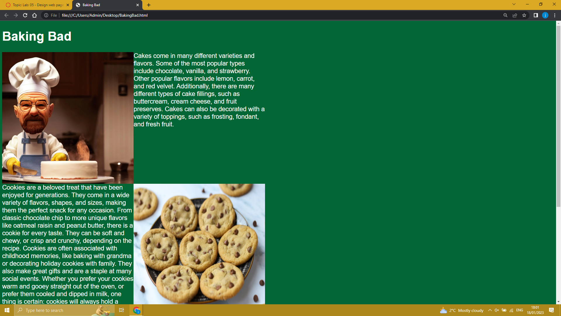 GitHub - Rookie2556/BakingBadCSS: On top of alr existing Baking Baking ...