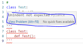 Syntax check is not correct. · Issue #1632 · microsoft/pylance-release ...