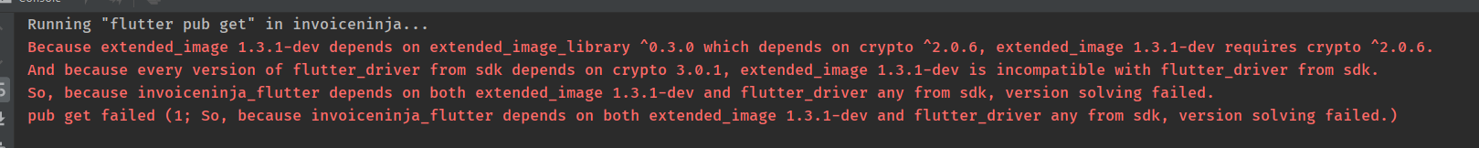 Can't build app due version solving failed · Issue #306 · invoiceninja ...