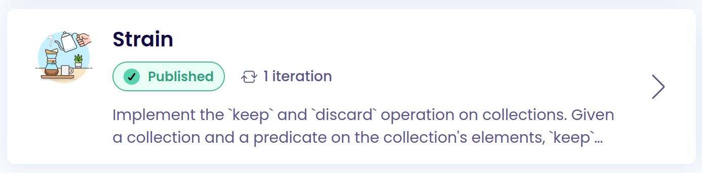 Markdown backticks visible in list of exercises · Issue #6425 ...