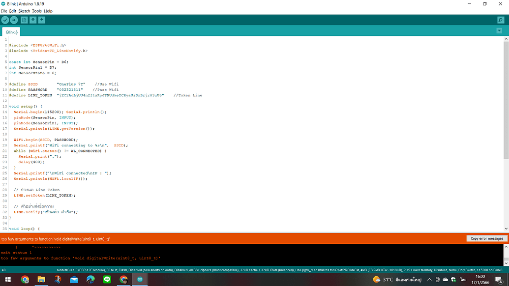 Help me expected primary-expression before ‘==’ token · arendst Tasmota ...