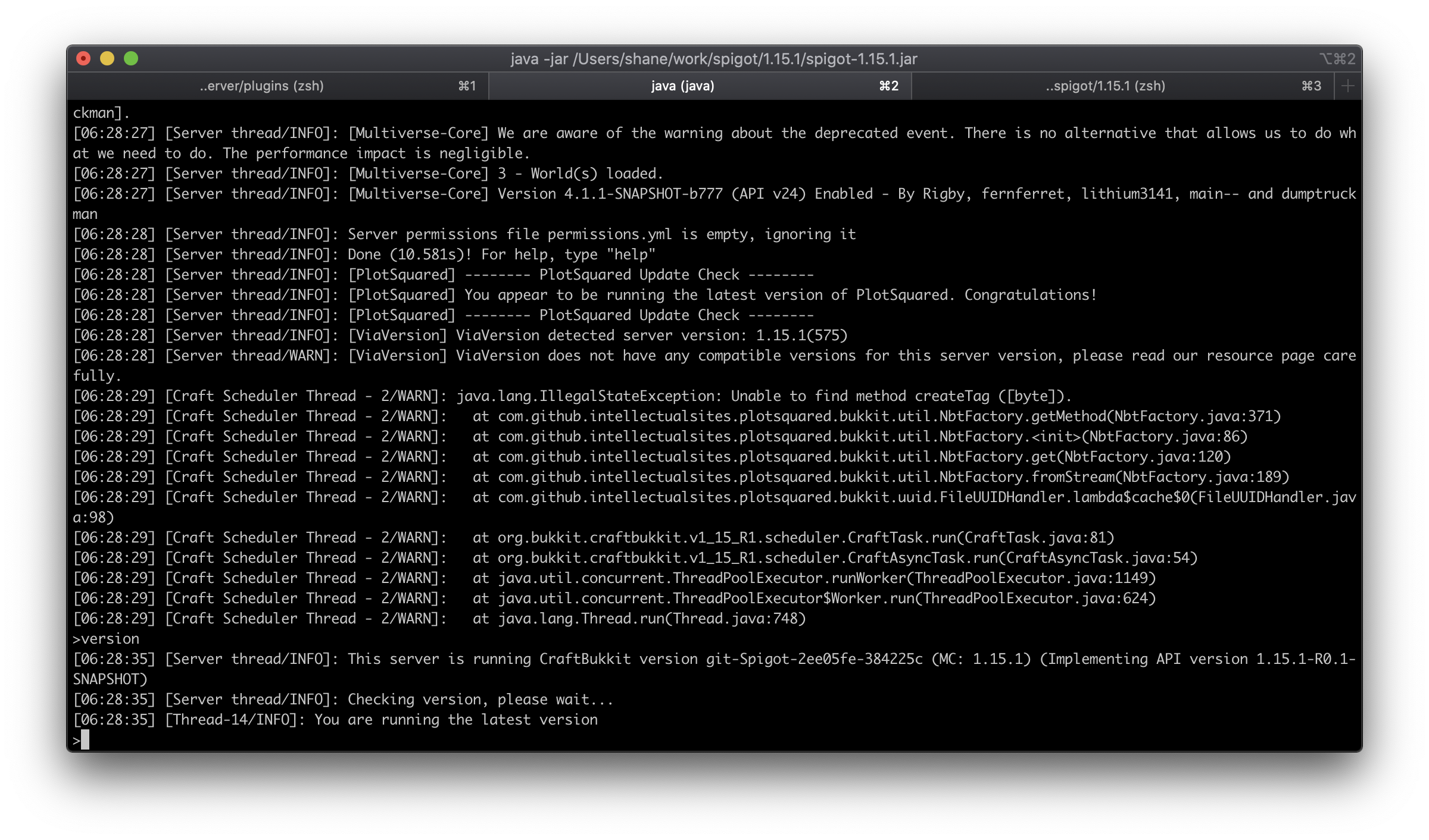 Unable to find method createTag ([byte]) | Removed in 1.15 · Issue ...