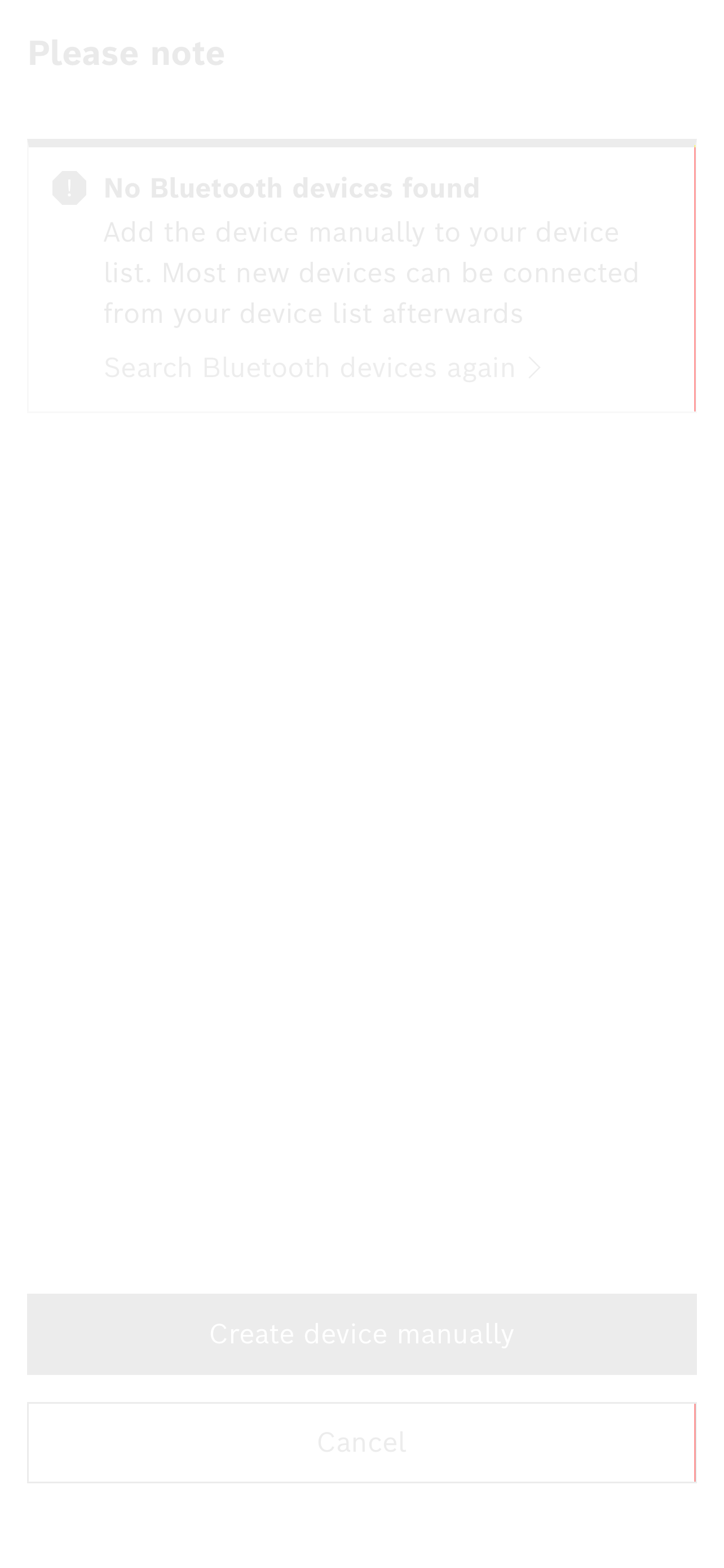 PairingScreen - empty failure - lightDiff