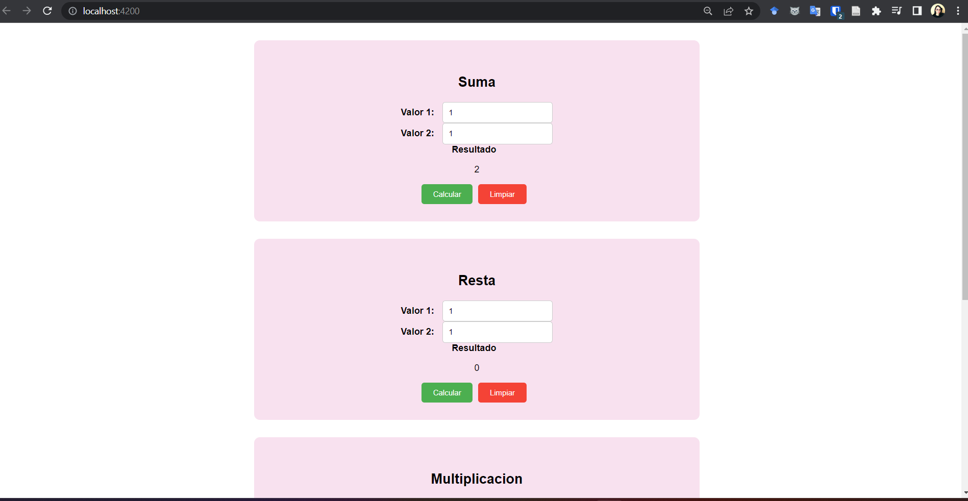 GitHub - LauraDGonzalez/CalculadoraBasicaAngular