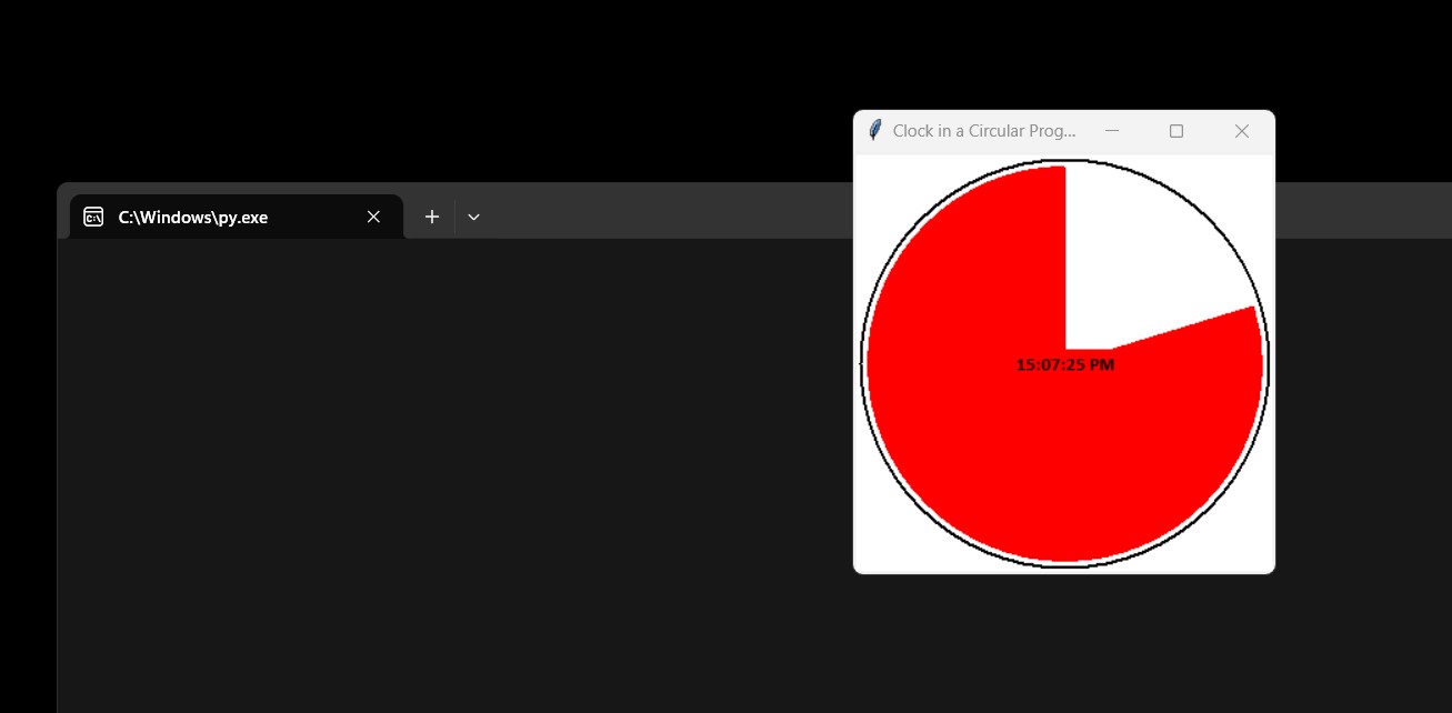 GitHub sourceduty/Progress_Bar_Clock 🕒 Progress bar clock face.