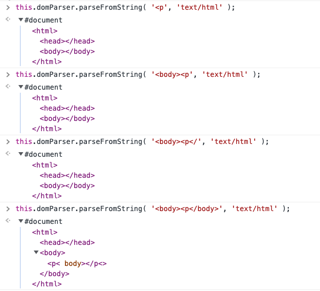 Editor crashed after entering an incorrect HTML tag in the source ...