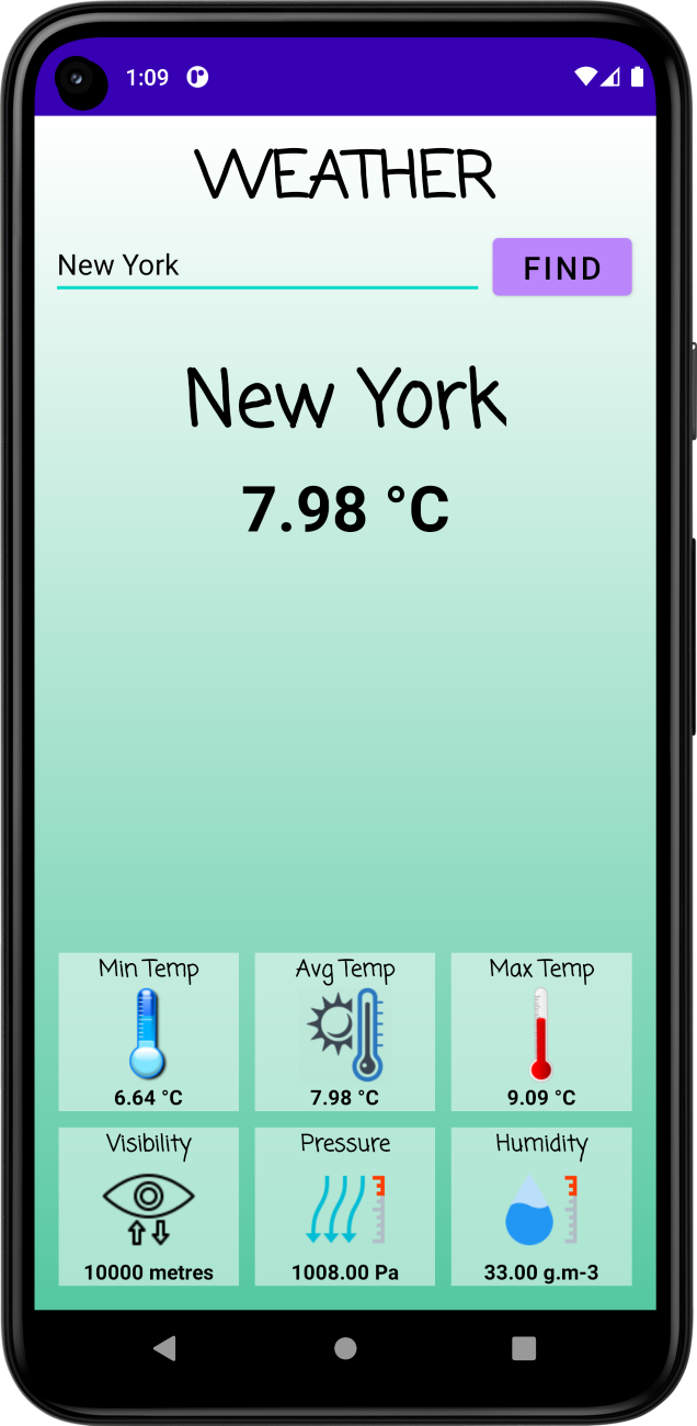 GitHub - JimishKhokhar/Weather-App-Android-Java-: Weather App made with ...