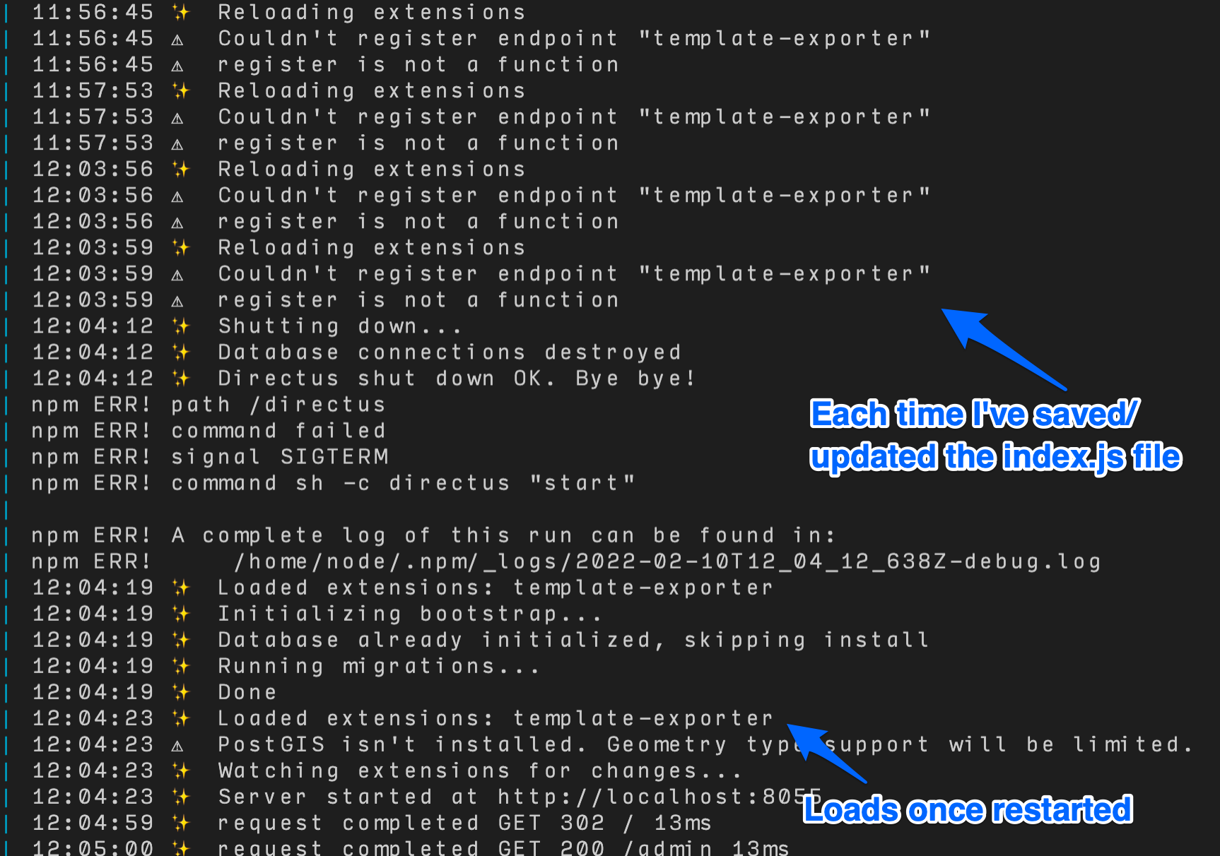 EXTENSIONS_AUTO_RELOAD got stuck after invalid extension · Issue 11321