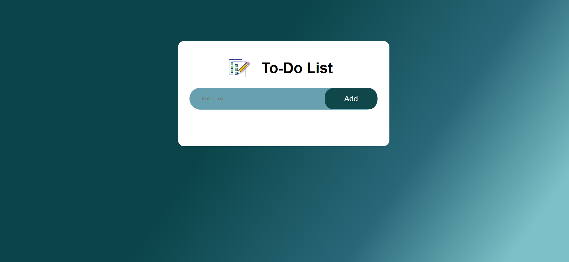 Title: Adding a html-css project based on creating a To-do list ...