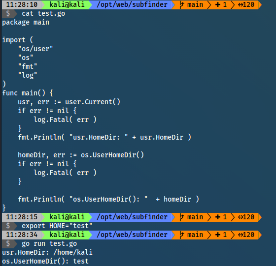 Change home directory recovery method by wall6e · Pull Request #903 ...