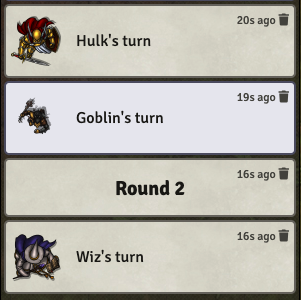 Round and turn notifications