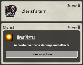 Take an action