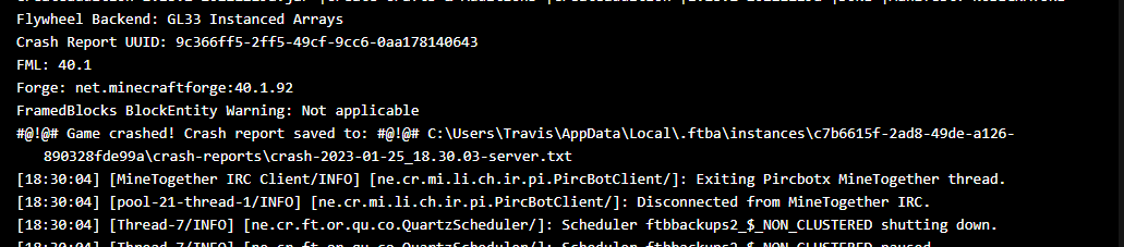 Stoneblock 3 1.5.0 Crashing · Issue #842 · FTBTeam/FTB-App · GitHub