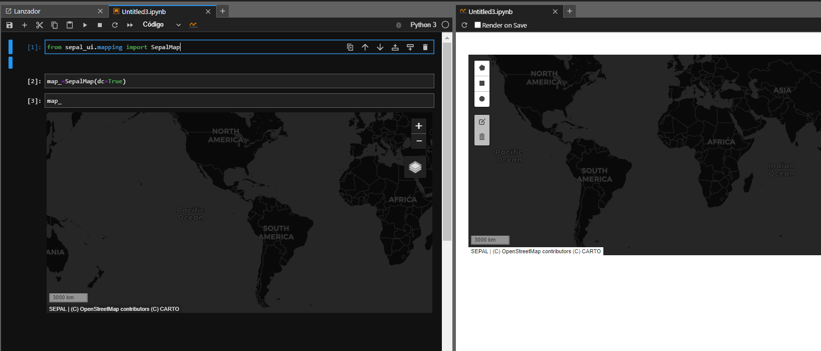 Drawing controls are not displayed in Jupyterlab with ipyleaflet==0.16. ...