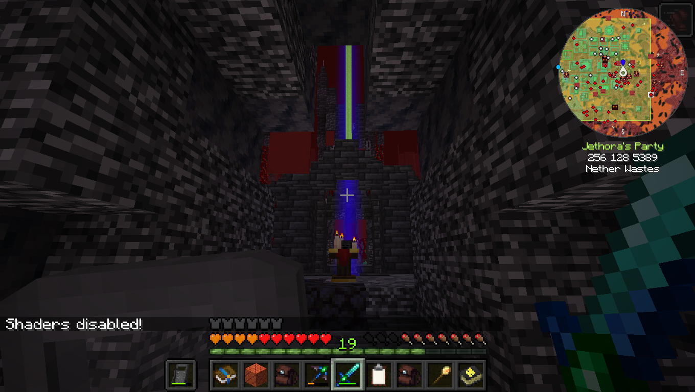 Waypoint beacons break shader between 1.3.0 and 1.4.0 · Issue 2606